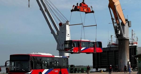Тайваньские электрические автобусы прибывают в Парагвай - Mercopress